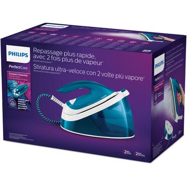 Philips PerfectCare Compact Essential GC6840 - strykj&auml;rn med separat &aring;nggenerator - sula SteamGlide