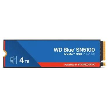 Western Digital Intern SSD - 4000 GB - PCIe Gen 4.0 x4, NVMe - M.2 2280 - 6900 MB/s