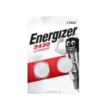 Energizer Knopfzelle CR2430 3V 290mAh Lithium      2St.