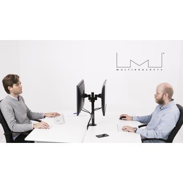Multibrackets M VESA Deskmount Officeline Dual B2B monteringssæt - for 2 LCD displays - sort