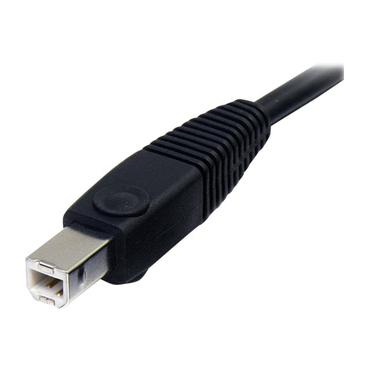 StarTech.com 6ft 4-in-1 USB DisplayPort® KVM Switch Cable w/ Audio & Microphone (DP4N1USB6)