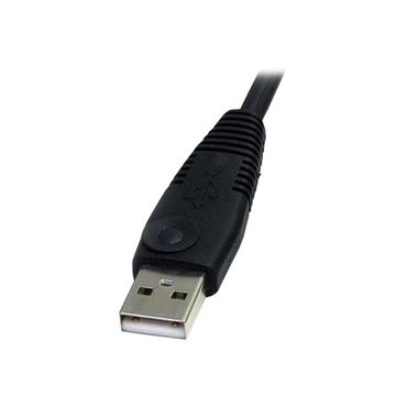 StarTech.com 6ft 4-in-1 USB DisplayPort® KVM Switch Cable w/ Audio & Microphone (DP4N1USB6)