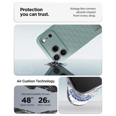 Spigen Parallax S (MagFit) mobiltelefon etui 17,5 cm (6.9") Cover Grøn