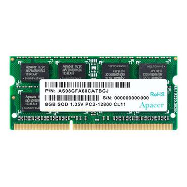 Apacer - 8GB - DDR3 - 1600MHz - SO DIMM 204-PIN