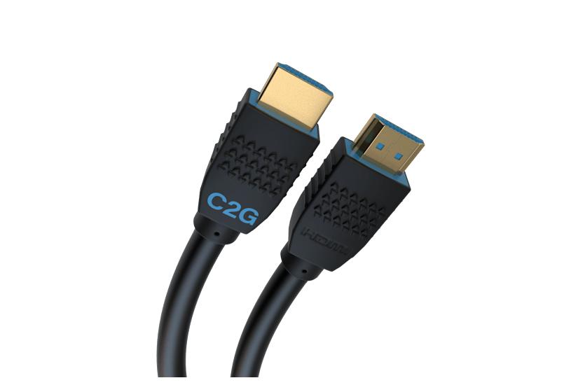C2G 12ft (3.6m) C2G Performance Series Ultra Flexible High Speed HDMI Cable - 4K 60Hz In-Wall, CMG (FT4) Rated - HDMI-kabel med Ethernet - 3.6 m