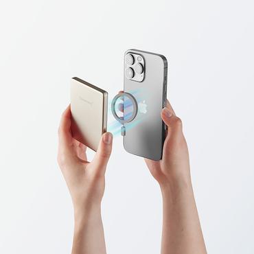 Intenso MW10000 Lithium polymer (LiPo) 10000 mAh Trådløs opladning Champagne