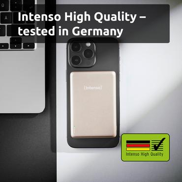 Intenso MW10000 Lithium polymer (LiPo) 10000 mAh Trådløs opladning Champagne