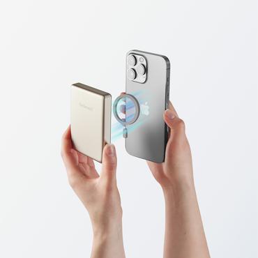 Intenso MW10000 Lithium polymer (LiPo) 10000 mAh Trådløs opladning Champagne