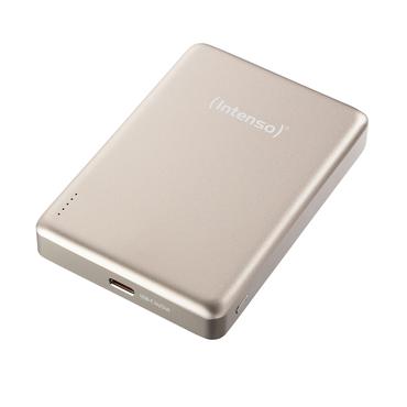 Intenso MW10000 Lithium polymer (LiPo) 10000 mAh Trådløs opladning Champagne