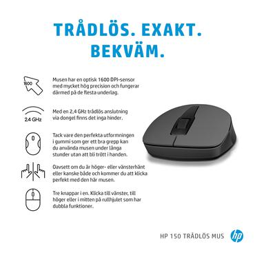 HP 150 trådløs mus