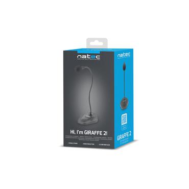 NATEC Giraffe 2 Sort Pc-mikrofon