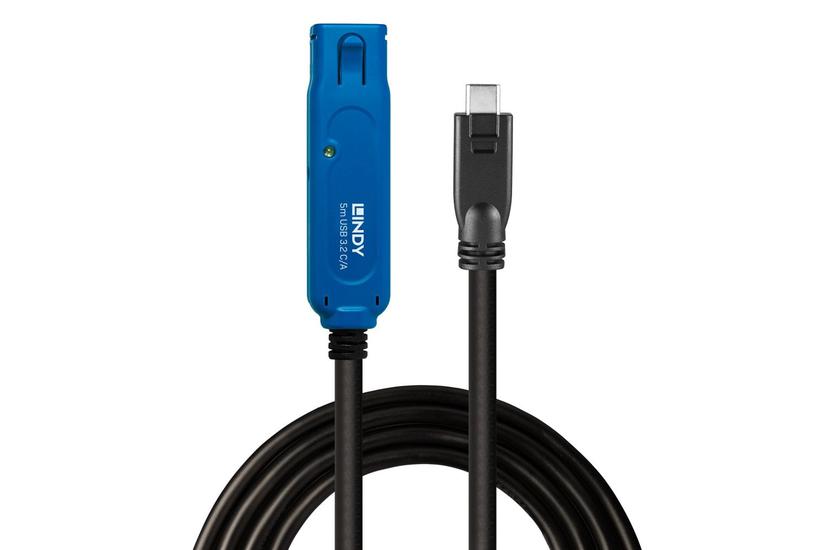 LINDY 5m USB 3.2 Gen 1 C/A Aktivverl&Atilde;&curren;ngerung Pro