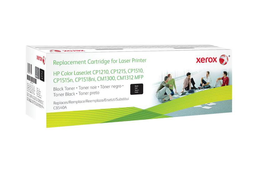 Xerox - sort - kompatibel - tonerpatron (alternativ til: HP CB540A)