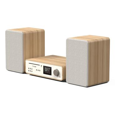 Pure Classic Stereo Cotton White/Oak EU/UK