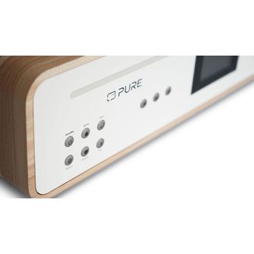 Pure Classic Stereo Cotton White/Oak EU/UK