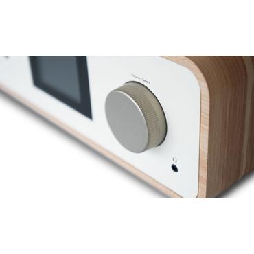 Pure Classic Stereo Cotton White/Oak EU/UK