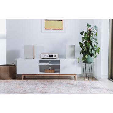 Pure Classic Stereo Cotton White/Oak EU/UK