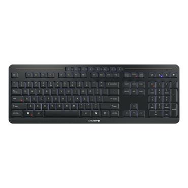 CHERRY Stream keyboard ultimate tastatur Hjemme/kontor USB + RF Wireless + Bluetooth QWERTY Engelsk Sort