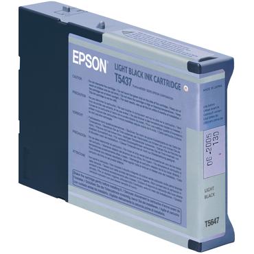 Epson T5437 - gr&aring;svart - original - bl&auml;ckpatron