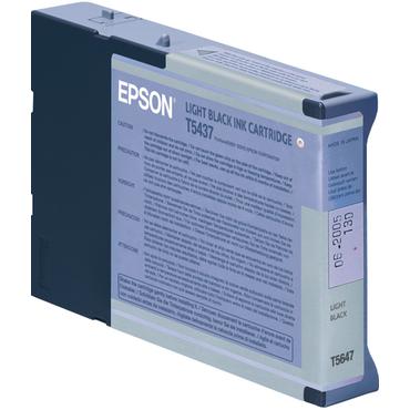 Epson T5437 - gr&aring;svart - original - bl&auml;ckpatron