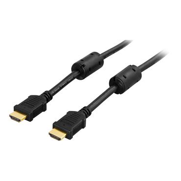 DELTACO HDMI med Ethernet-kabel