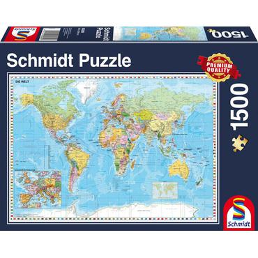 Schmidt Spiele 58289 puslespil 1500 stk Kort