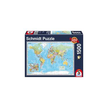Schmidt Spiele 58289 puslespil 1500 stk Kort