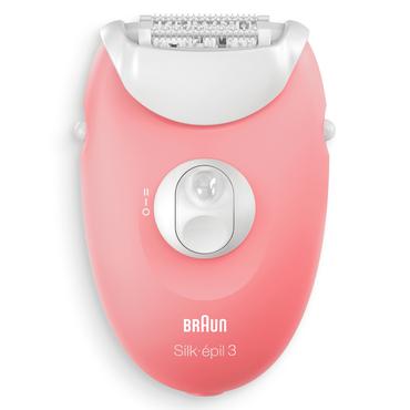 Braun Silk-&eacute;pil 3 SES 3-176 20 pincetter Rose, Hvid