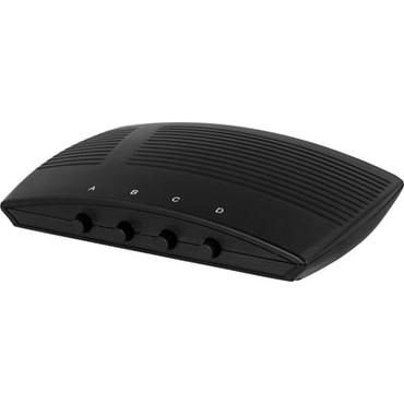 DELTACO HDMI-206 - video-/audioswitch - 4 porte