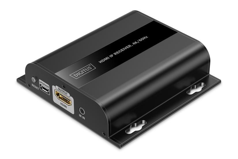 Digitus DS-55352 AV forl&aelig;nger AV sender & modtager Sort