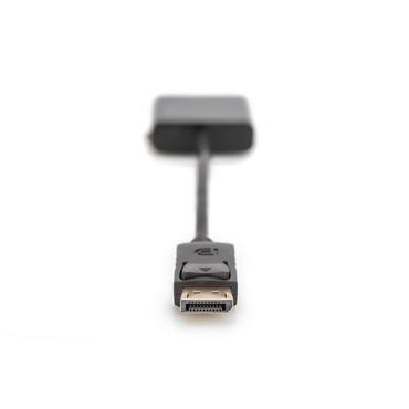 Digitus AK-340409-001-S videokabel adapter 0,15 m DisplayPort DVI-I Sort