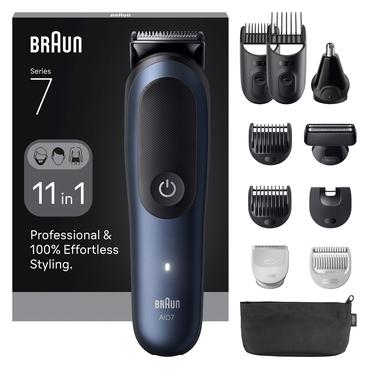 Braun AIO7540 Series 7 All-In-One Style Kit Haarschneider blau