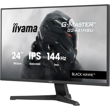 iiyama G2441HSU-B1 computersk&aelig;rm 60,5 cm (23.8") 1920 x 1080 pixel Fuld HD LED Sort