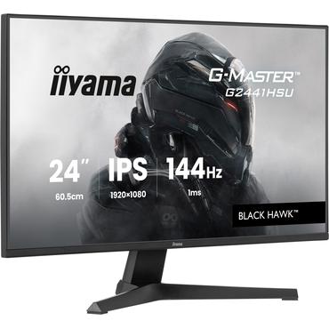 iiyama G2441HSU-B1 computersk&aelig;rm 60,5 cm (23.8") 1920 x 1080 pixel Fuld HD LED Sort