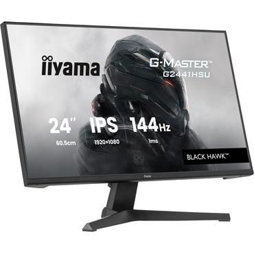 iiyama G2441HSU-B1 computersk&aelig;rm 60,5 cm (23.8") 1920 x 1080 pixel Fuld HD LED Sort