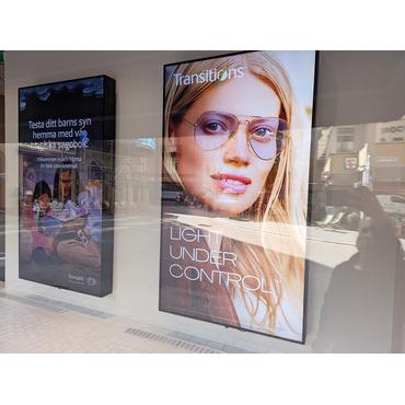 Multibrackets M Pro Series h&ouml;lje - medium - f&ouml;r LCD-display - h&ouml;g ljusstyrka - vit, RAL 9005