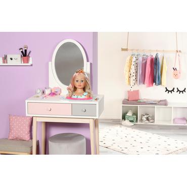 BABY born Sister Styling Head Princess Doll make-up & hair styling set