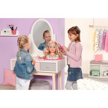 BABY born Sister Styling Head Princess Doll make-up & hair styling set