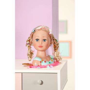 BABY born Sister Styling Head Princess Doll make-up & hair styling set