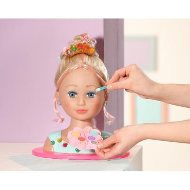BABY born Sister Styling Head Princess Doll make-up & hair styling set