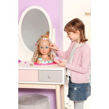 BABY born Sister Styling Head Princess Doll make-up & hair styling set