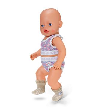 BABY born Tights & Socks Sheep 2ass.43cm Strømpebukser til dukker