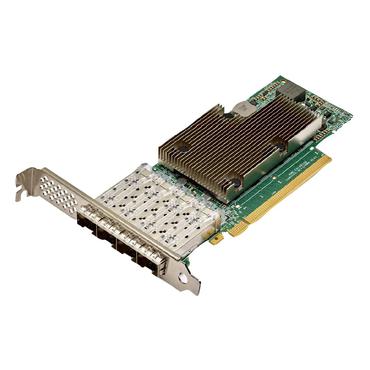 Broadcom BCM57504 - n&auml;tverksadapter - PCIe 4.0 x16 - 10Gb Ethernet / 25Gb Ethernet SFP28 x 4