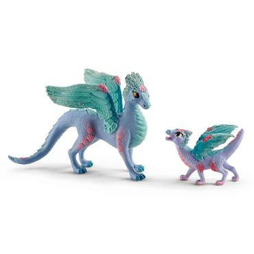 Schleich bayala - Blossom Dragon Mother and Child - Action-figur