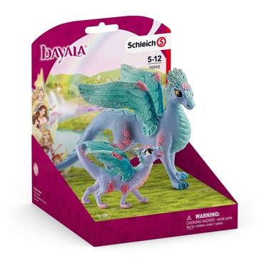 Schleich bayala - Blossom Dragon Mother and Child - Action-figur