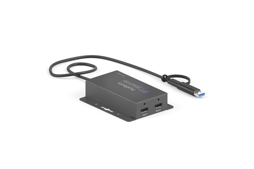 PureLink PT-C-U3HD-DL USB 3.2 Gen1 DisplayLink Converter - Dual Screen 4K 60Hz HDMI | 3840x2160 60Hz 4:4:4 | Converter