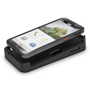 Emporia emporiaSMART.7lite 13,8 cm (5.45") Single SIM Android 15 4G USB Type-C 6 GB 128 GB 3500 mAh Sort