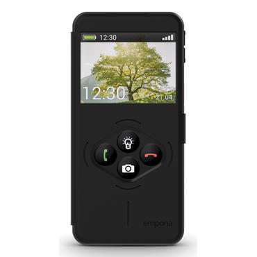 Emporia emporiaSMART.7lite 13,8 cm (5.45") Single SIM Android 15 4G USB Type-C 6 GB 128 GB 3500 mAh Sort