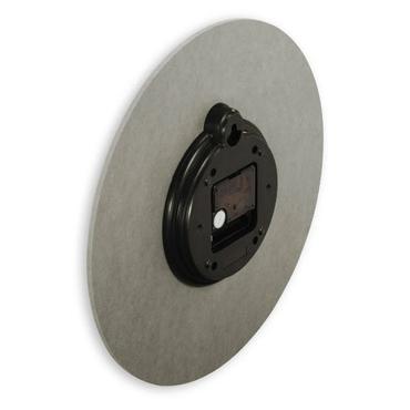 Hama Wanduhr Kreta grau     30cm eingravierte Ziffern      185881