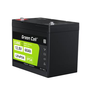 Green Cell LFPGC12V60AH UPS batteri Lithium jern fosfat (LiFePO4) 12,8 V 60 At